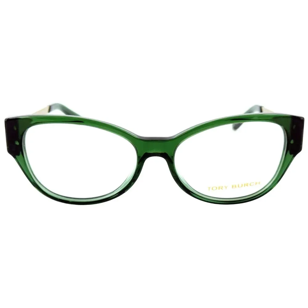Tory Burch TY2077 Womens Plastic Eyeglass Frame 1679 Bottle Green 53-16